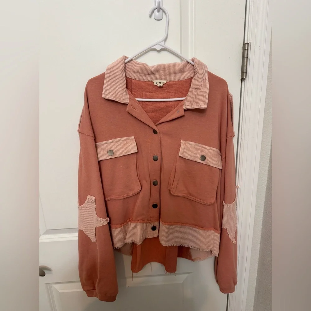 POL Women's Star Corduroy Jacket - Picture 5 of 6